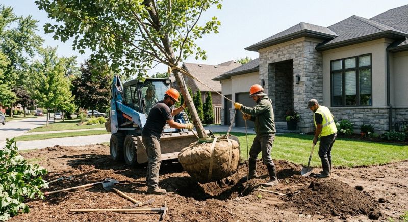Oak Tree Planting in Honolulu, HI